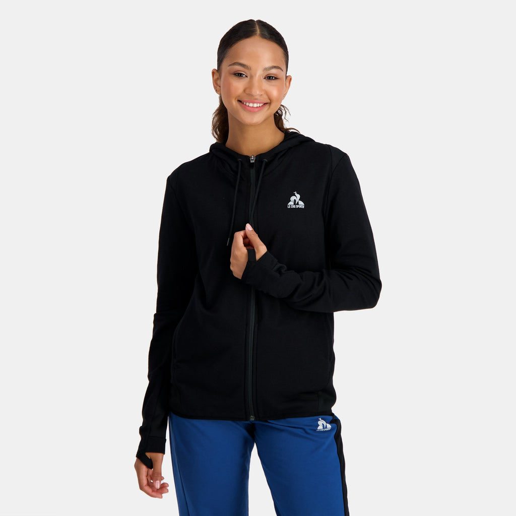 Sweat zippé à capuche Femme - 1