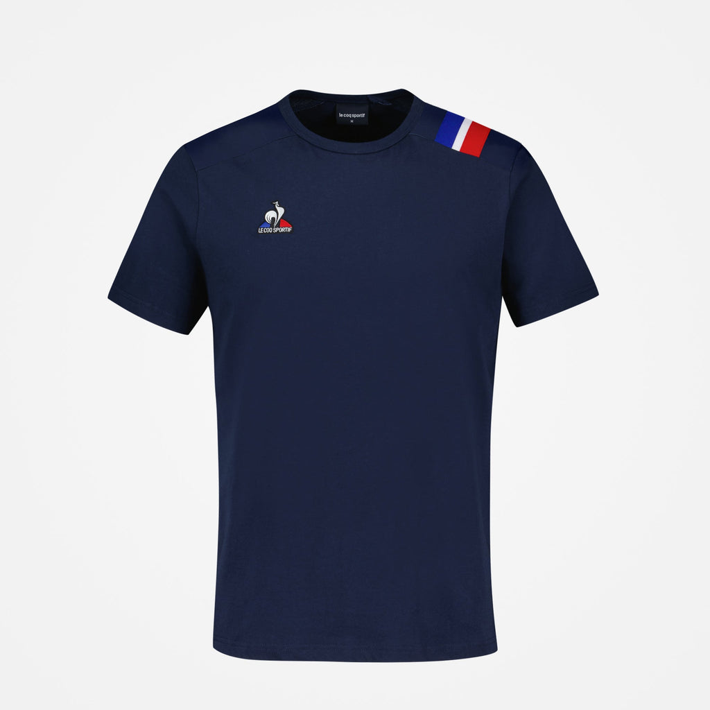 T-shirt avec détails tricolores - 1