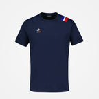 T-shirt avec détails tricolores - 1