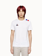 T-shirt avec détails tricolores - 1
