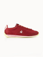 Sneakers retro-running en textile et suede Quartz - 1