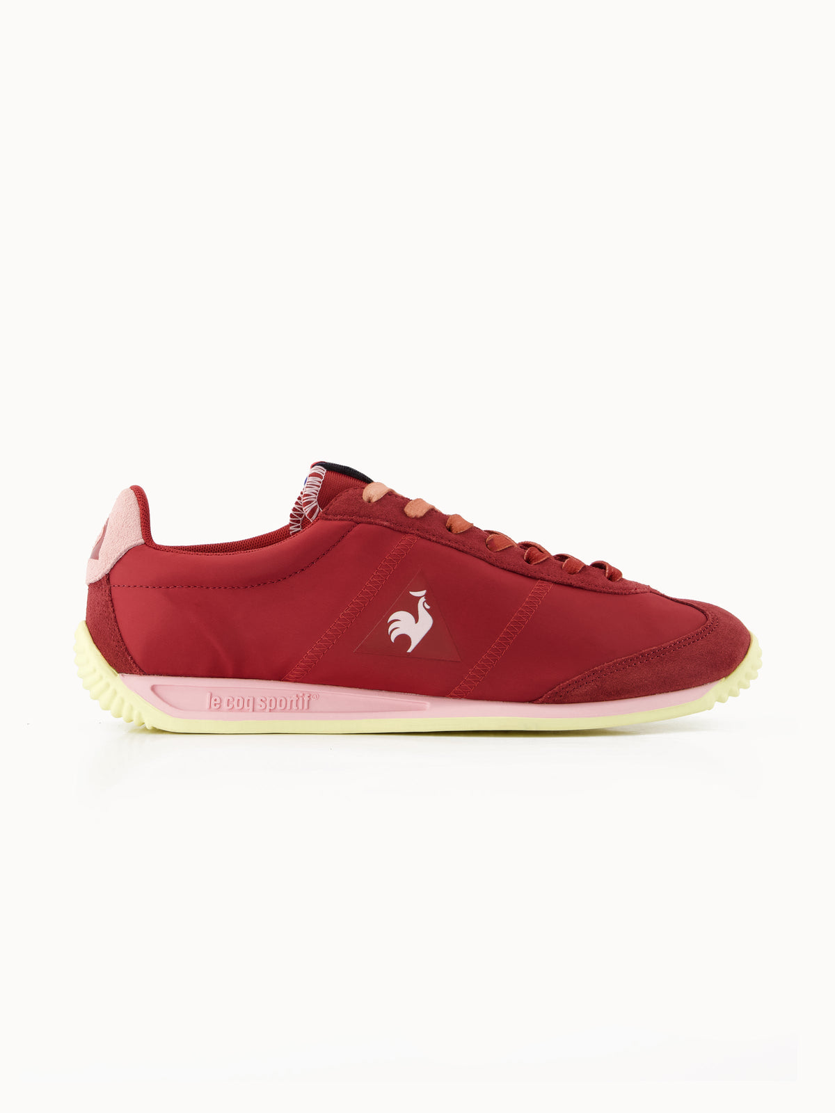Sneakers retro-running en textile et suede Quartz - 1