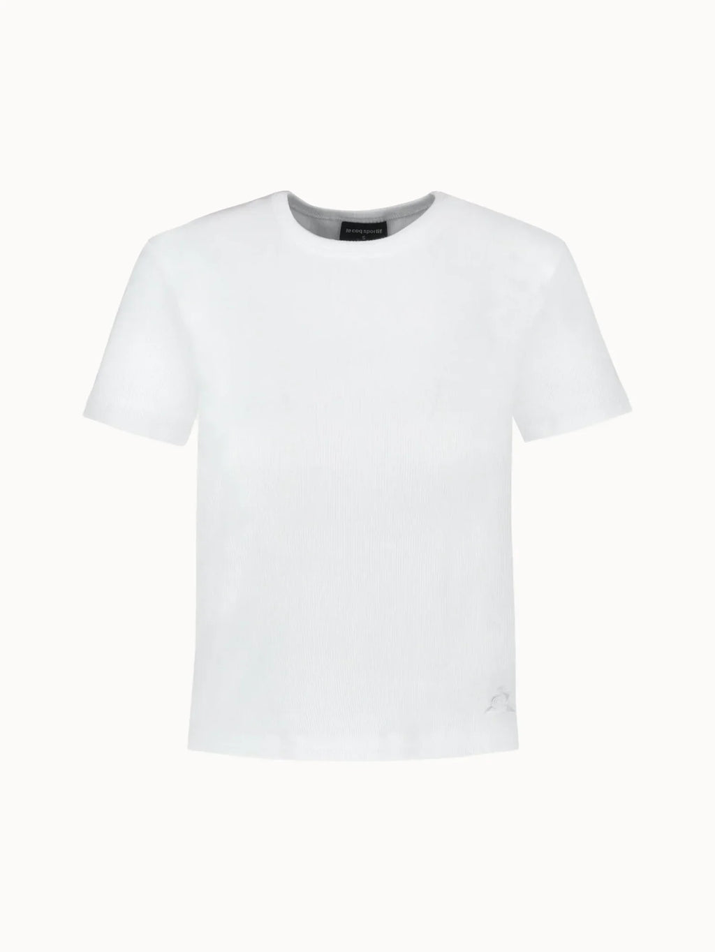 T-shirt crop Essentiel en jersey côtelé - 2