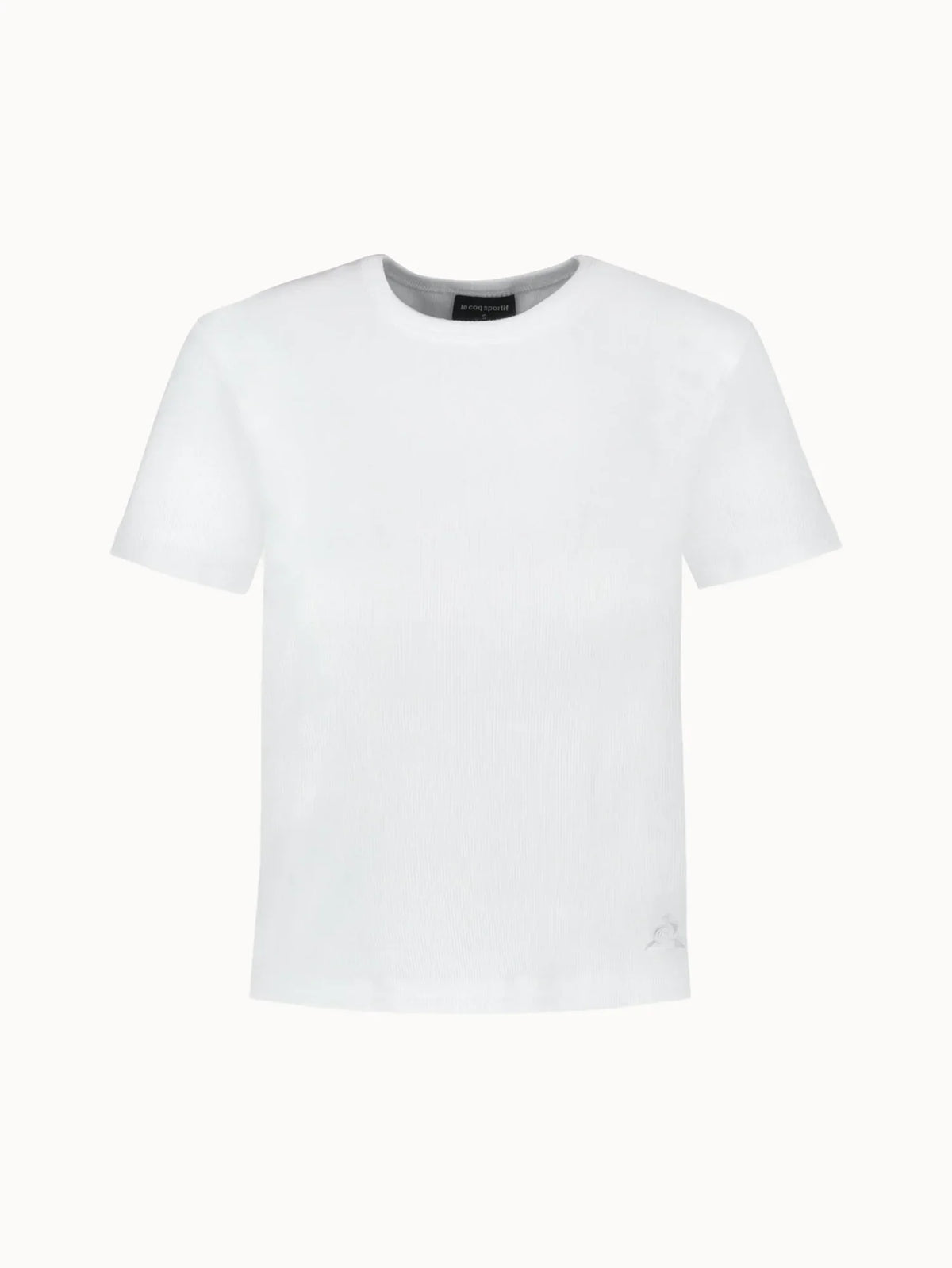 T-shirt crop Essentiel en jersey côtelé - 2