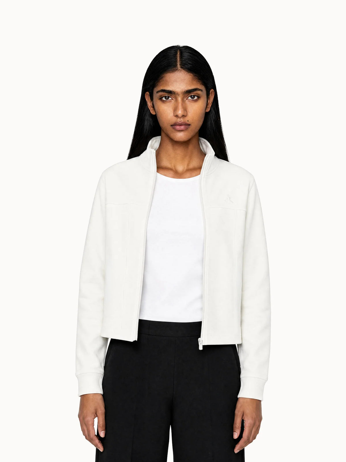 Veste zippée Essentiel en molleton léger - 1