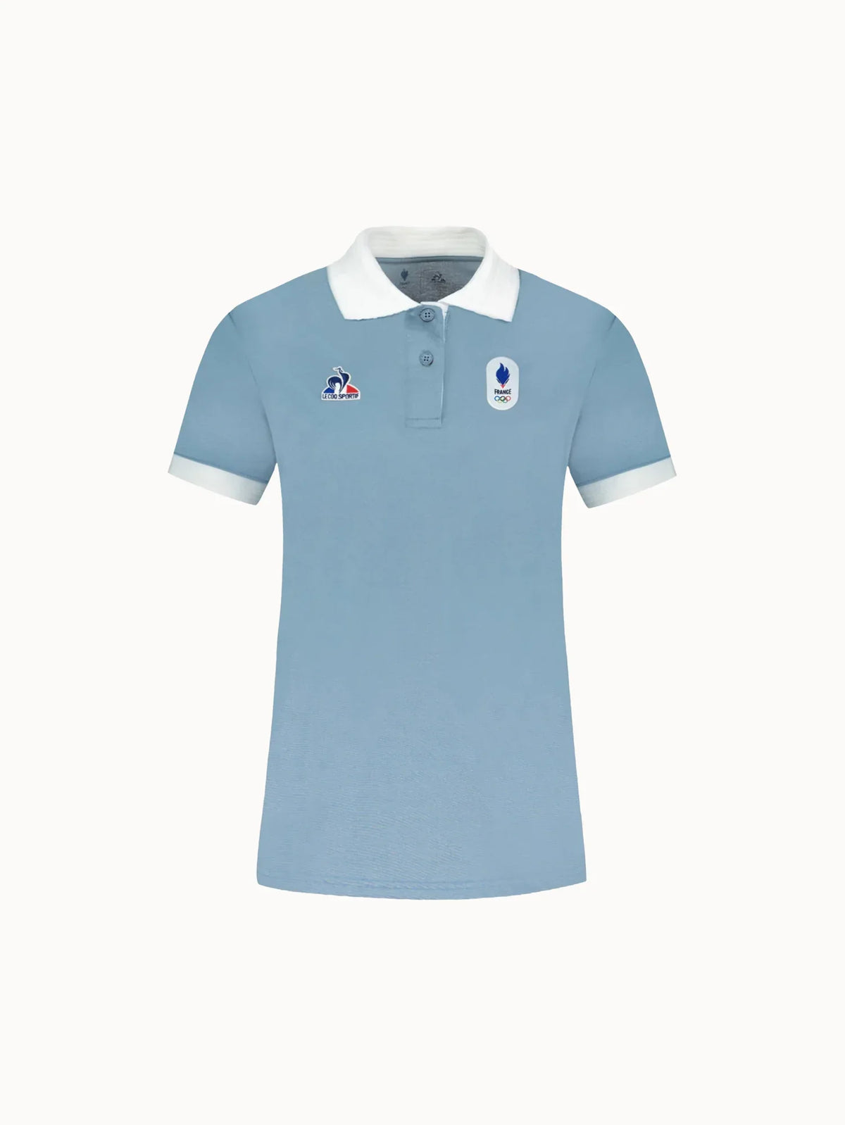 Polo Équipe de France Olympique 2026 en jersey technique - 2