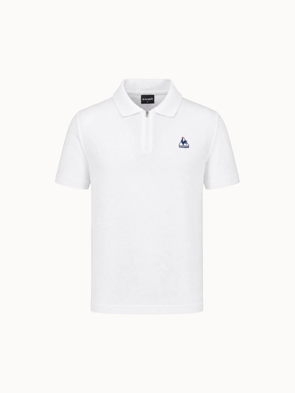 Polo demi-zippé en jersey de coton épais - 2