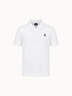 Polo demi-zippé en jersey de coton épais - 2