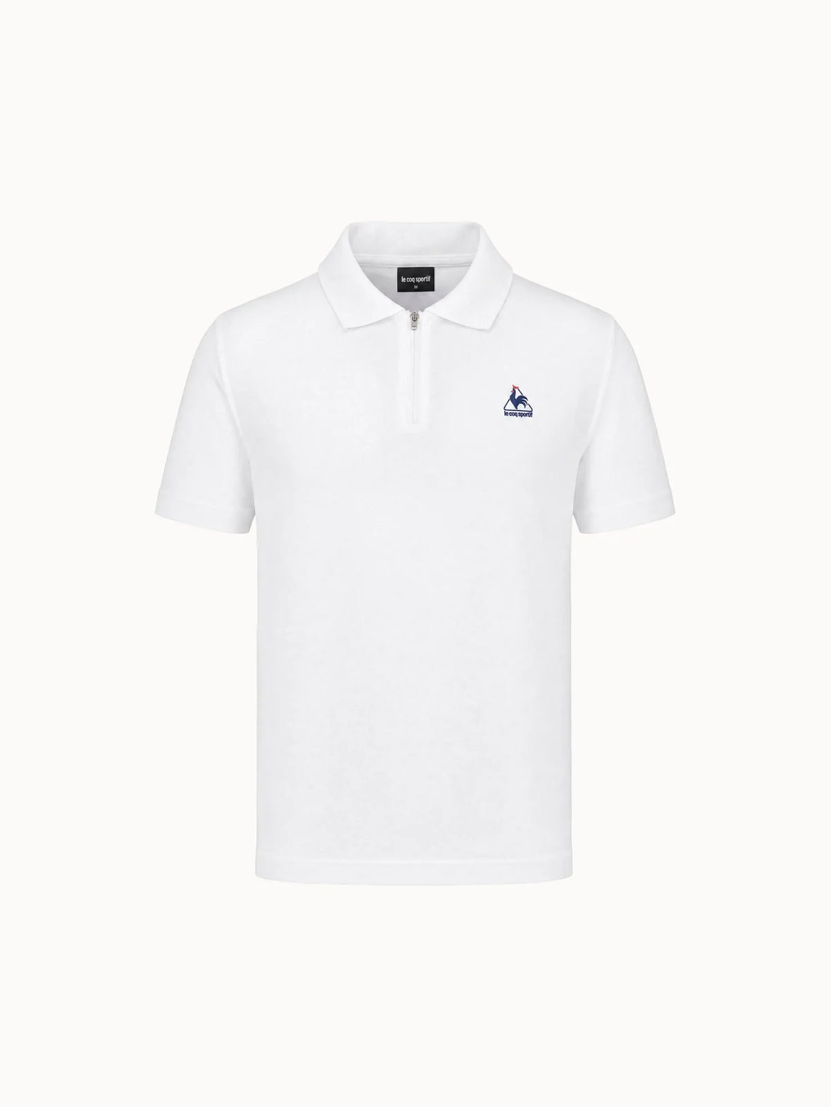 Polo demi-zippé en jersey de coton épais - 2