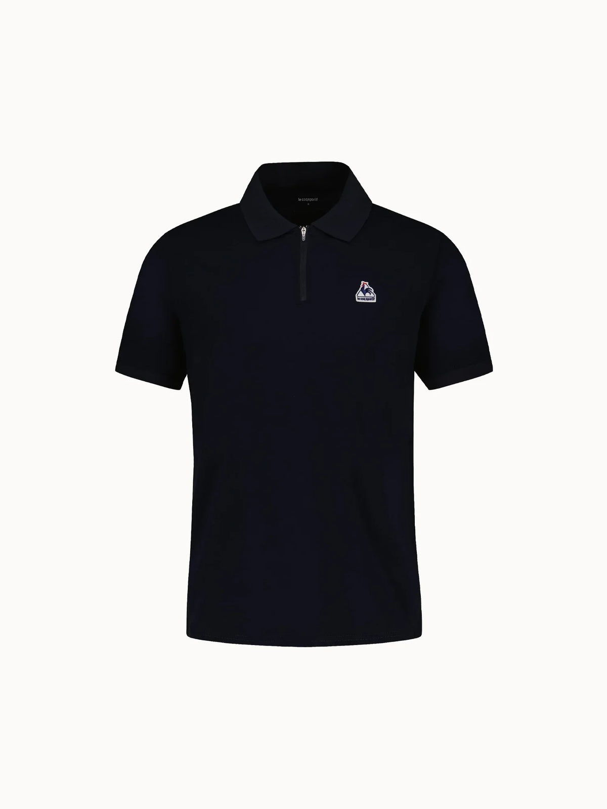 Polo demi-zippé en jersey de coton épais - 2