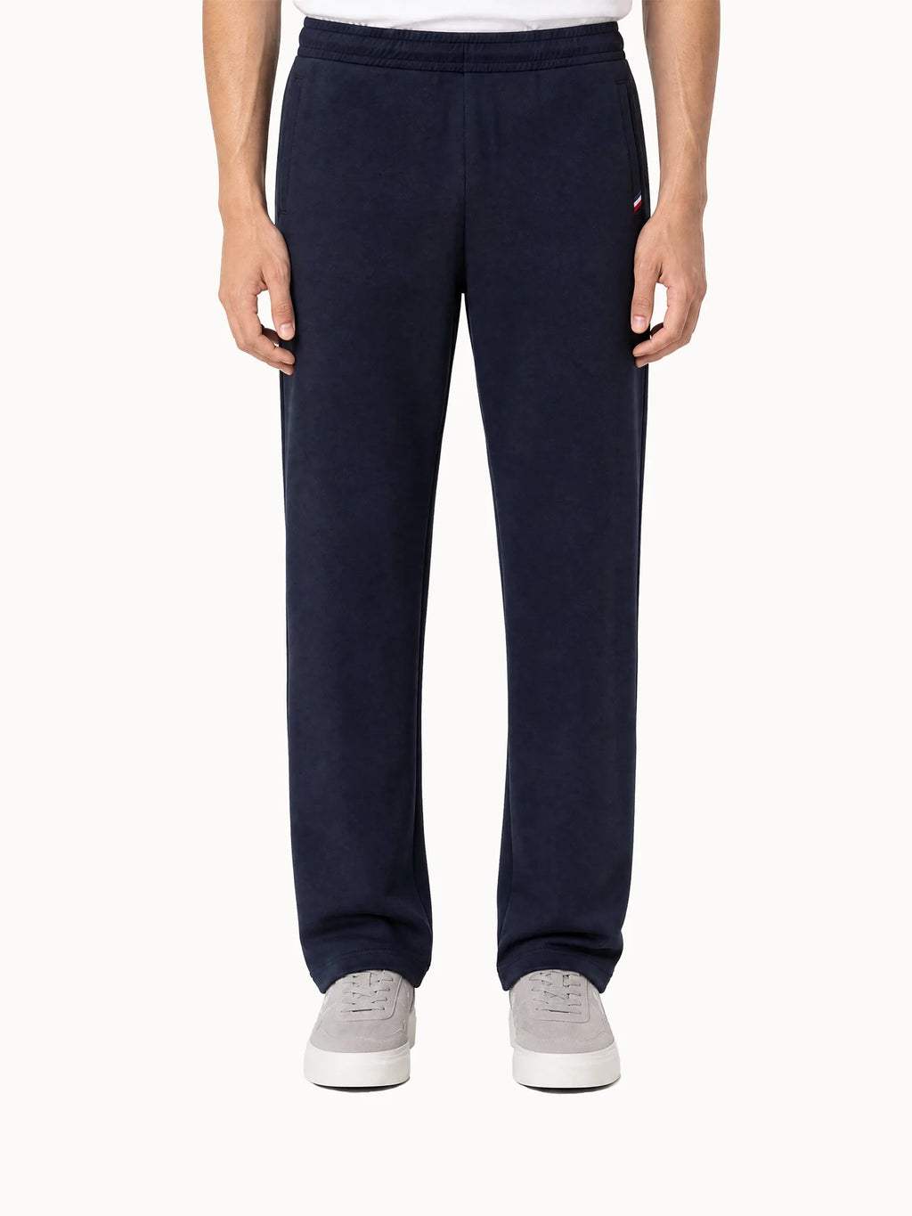 Pantalon droit en double face - 1