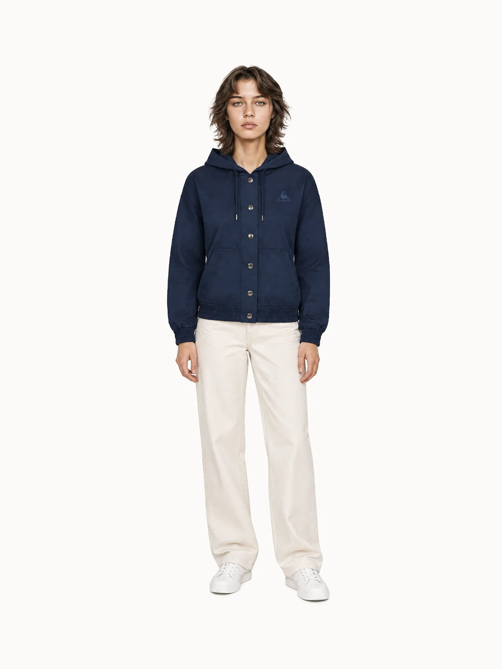 Veste à capuche en sergé de coton - 2