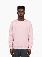 Sweat col rond relax en double face - 1