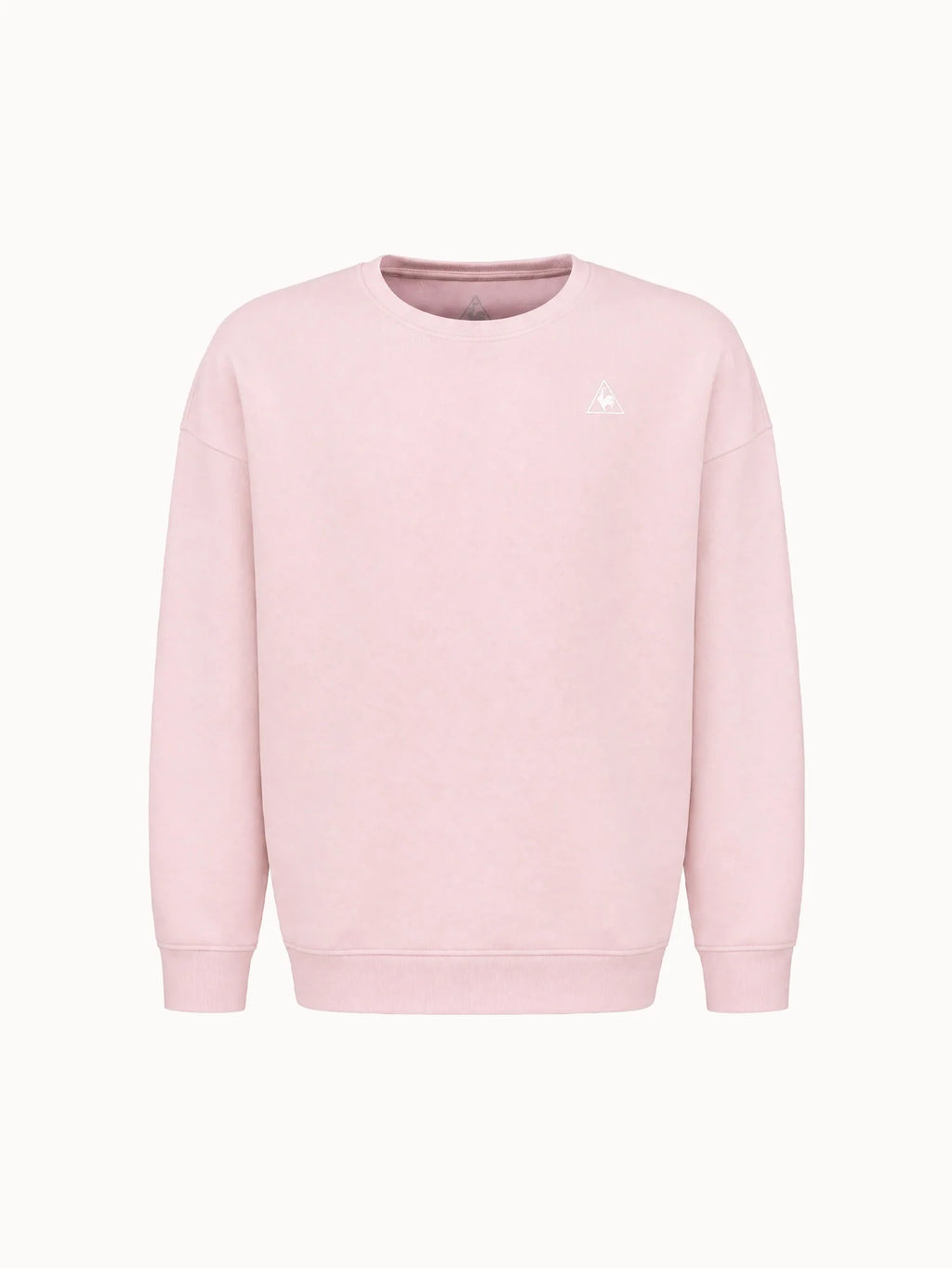 Sweat col rond relax en double face - 2