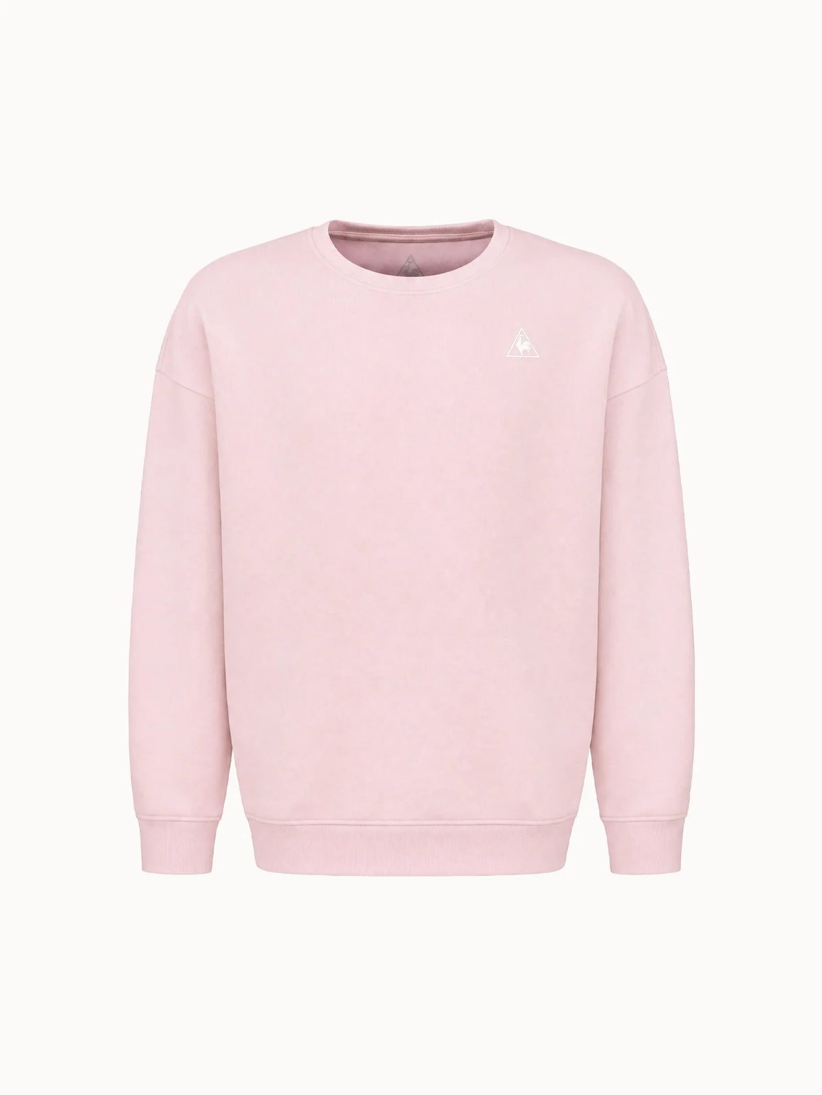 Sweat col rond relax en double face - 2