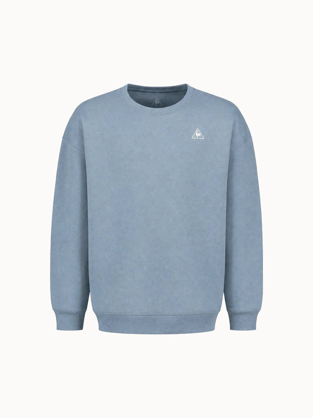 Sweat col rond relax en double face - 2