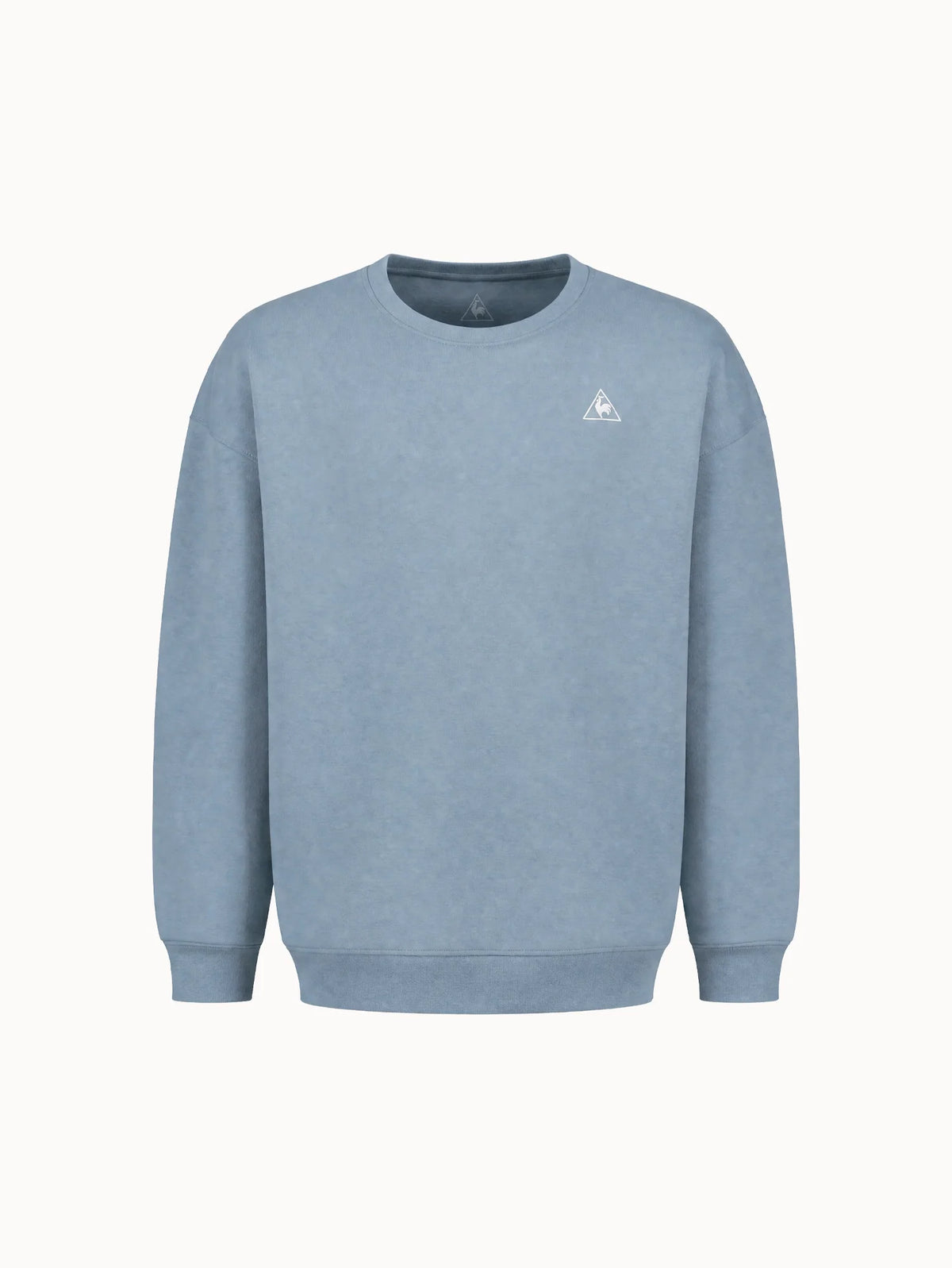 Sweat col rond relax en double face - 2