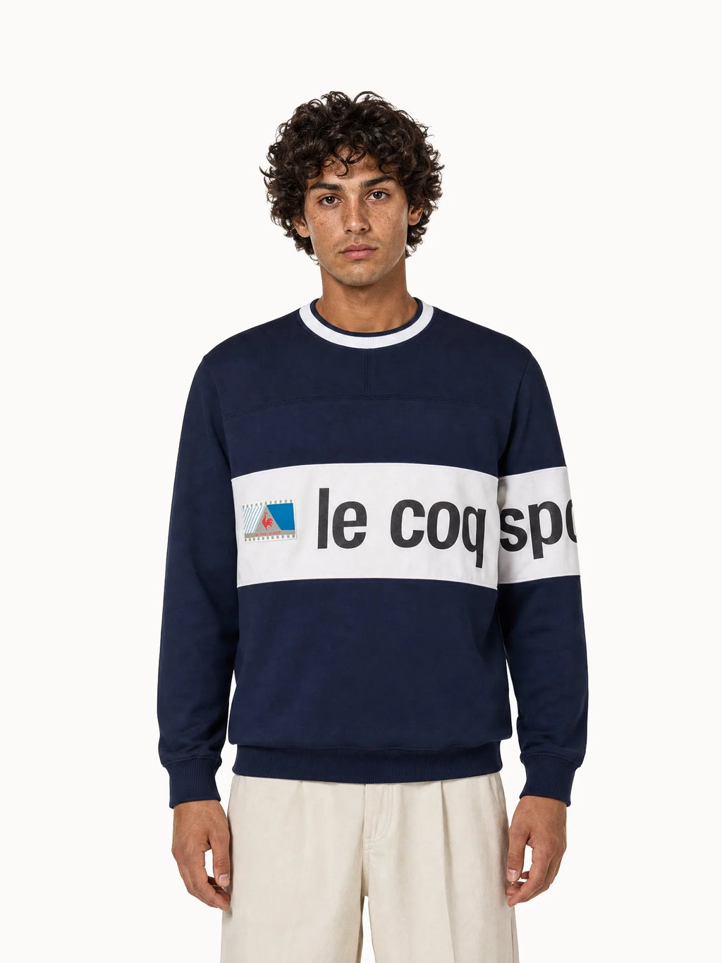 Sweat Archive col rond relax en double face - 2