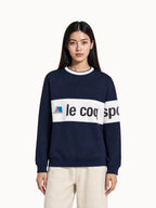 Sweat Archive col rond relax en double face - 1