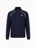 Veste zippée en double face avec manches rayées - 1