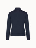 Sweat demi-zippé près du corps en matière technique - 1