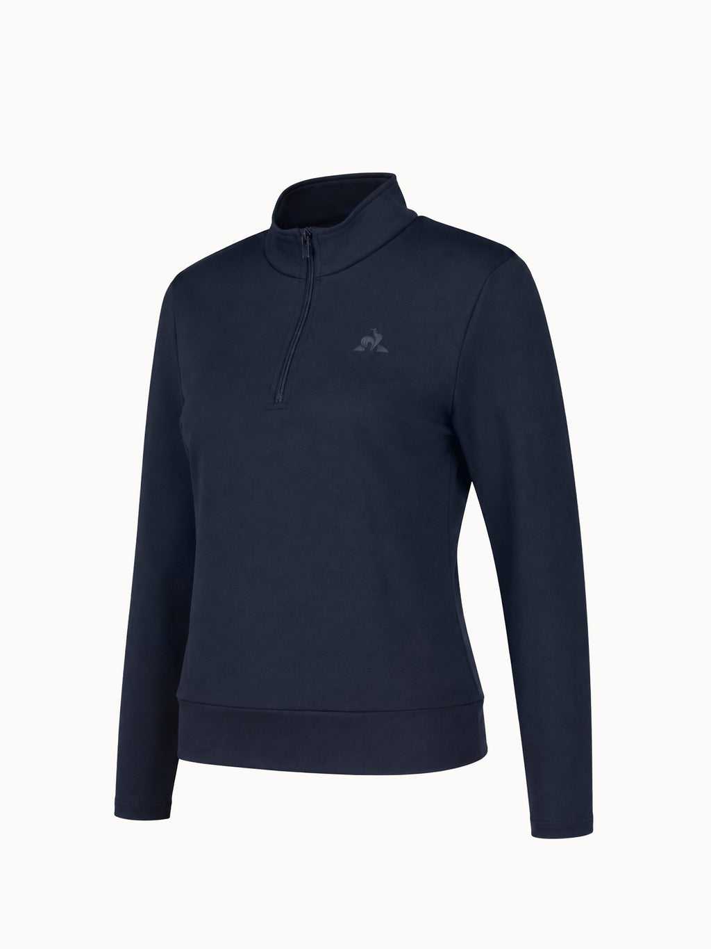 Sweat demi-zippé près du corps en matière technique - 2