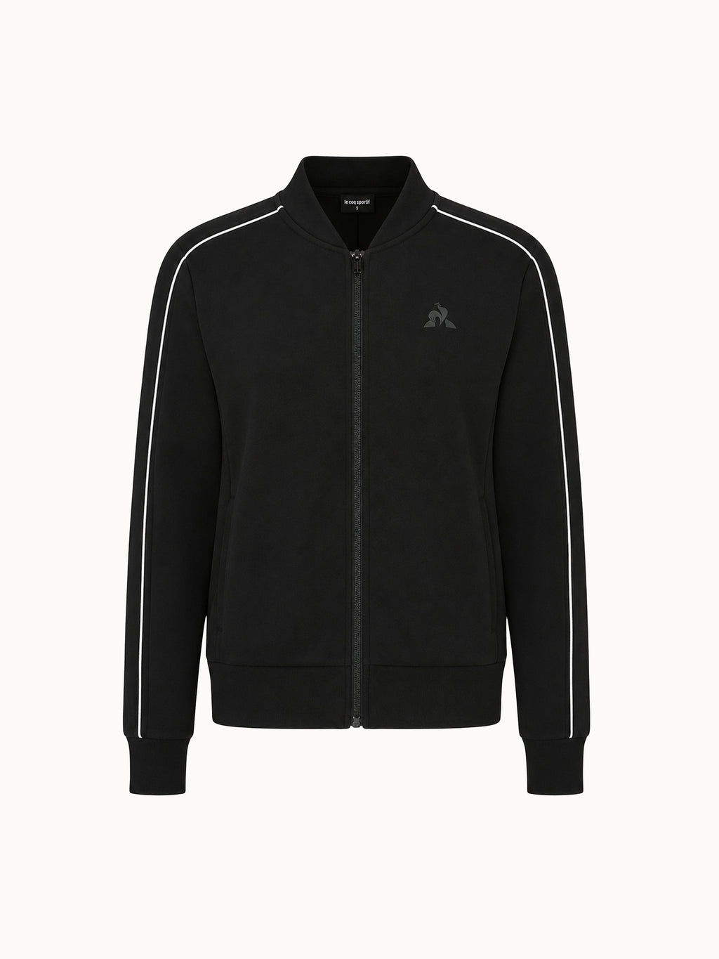 Veste zippée col bomber en double face - 1