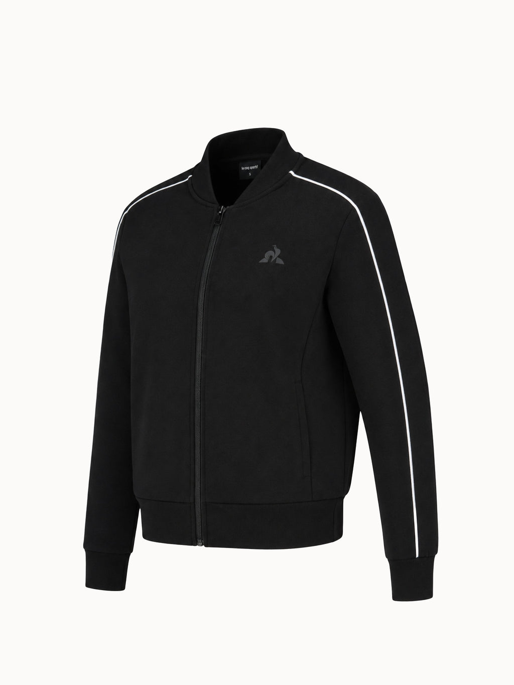 Veste zippée col bomber en double face - 2