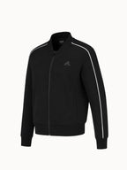 Veste zippée col bomber en double face - 2