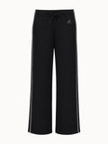 Pantalon large en double face - 1