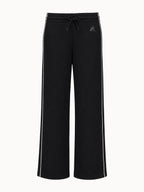 Pantalon large en double face - 1