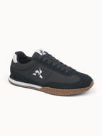 Sneakers retro-running en textile et suede Veloce - 2
