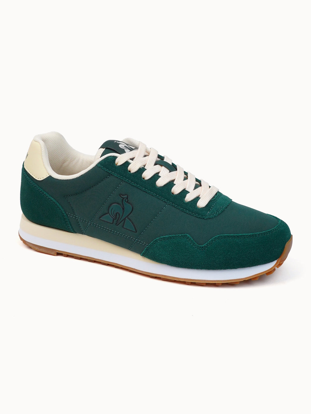 Sneakers retro-running en textile et suede Astra - 2