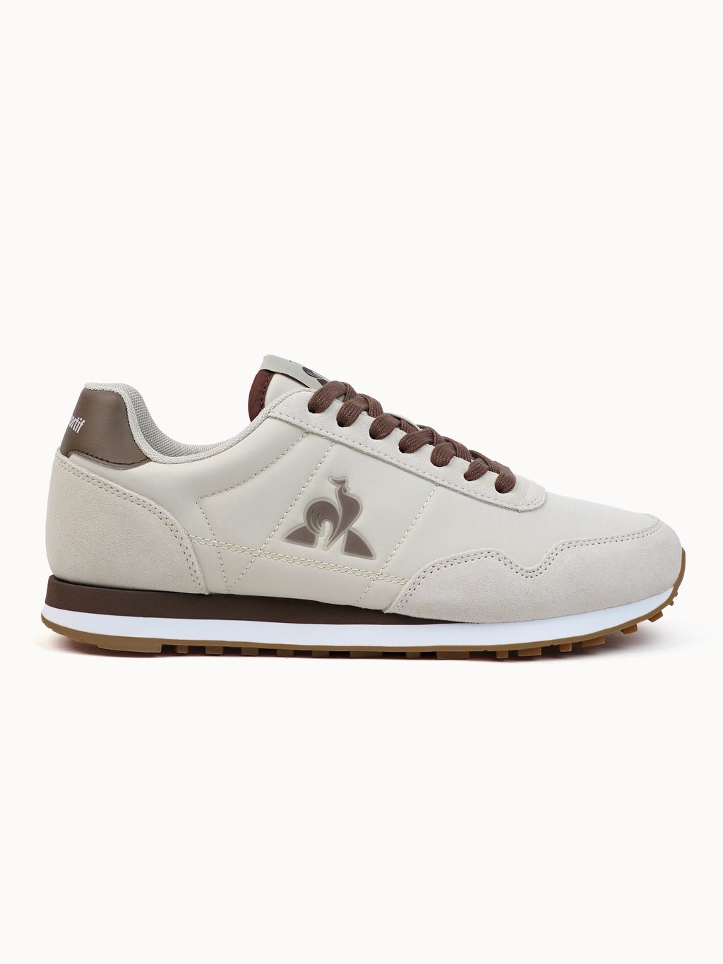 Sneakers retro-running en textile et suede Astra - 1