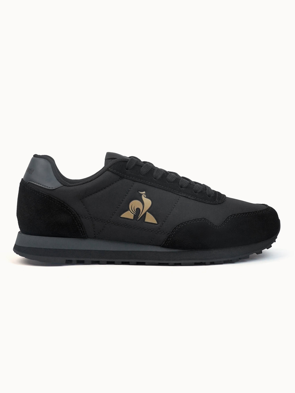Sneakers retro-running en textile et suede Astra - 1