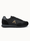 Sneakers retro-running en textile et suede Astra - 1