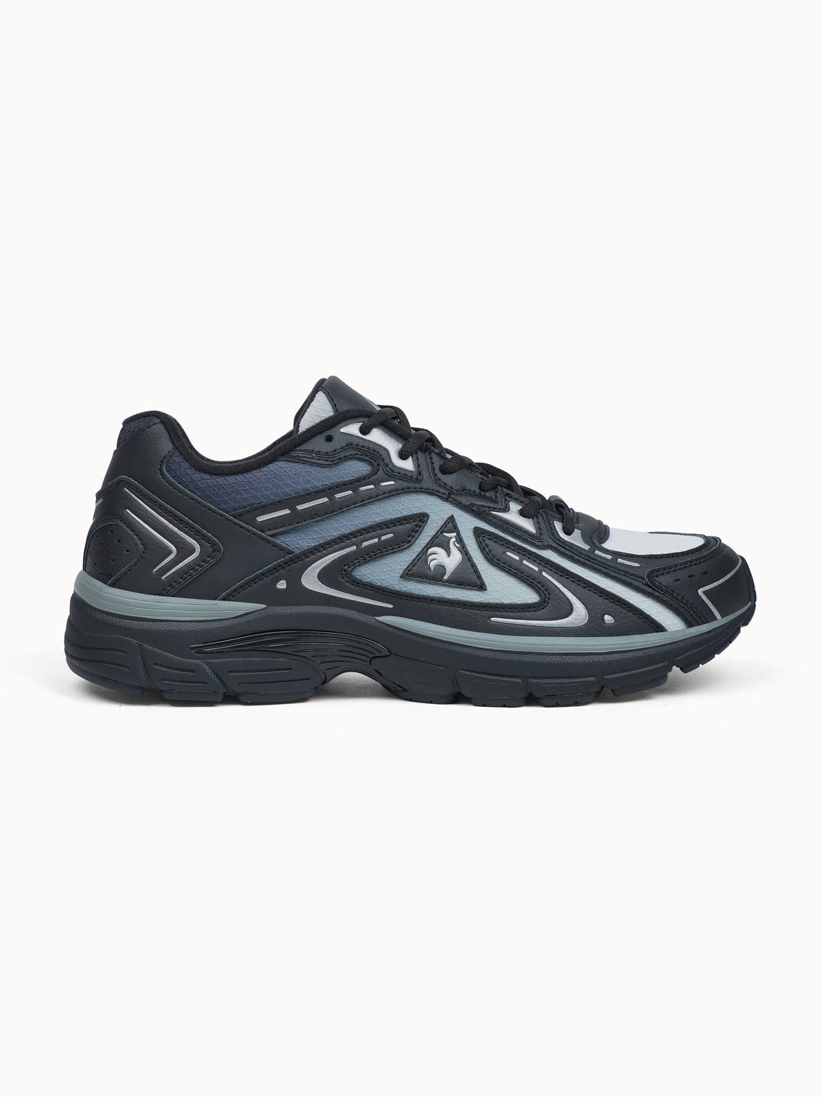 Sneakers running avec mesh dégradé et cuir Roadtrack - 1