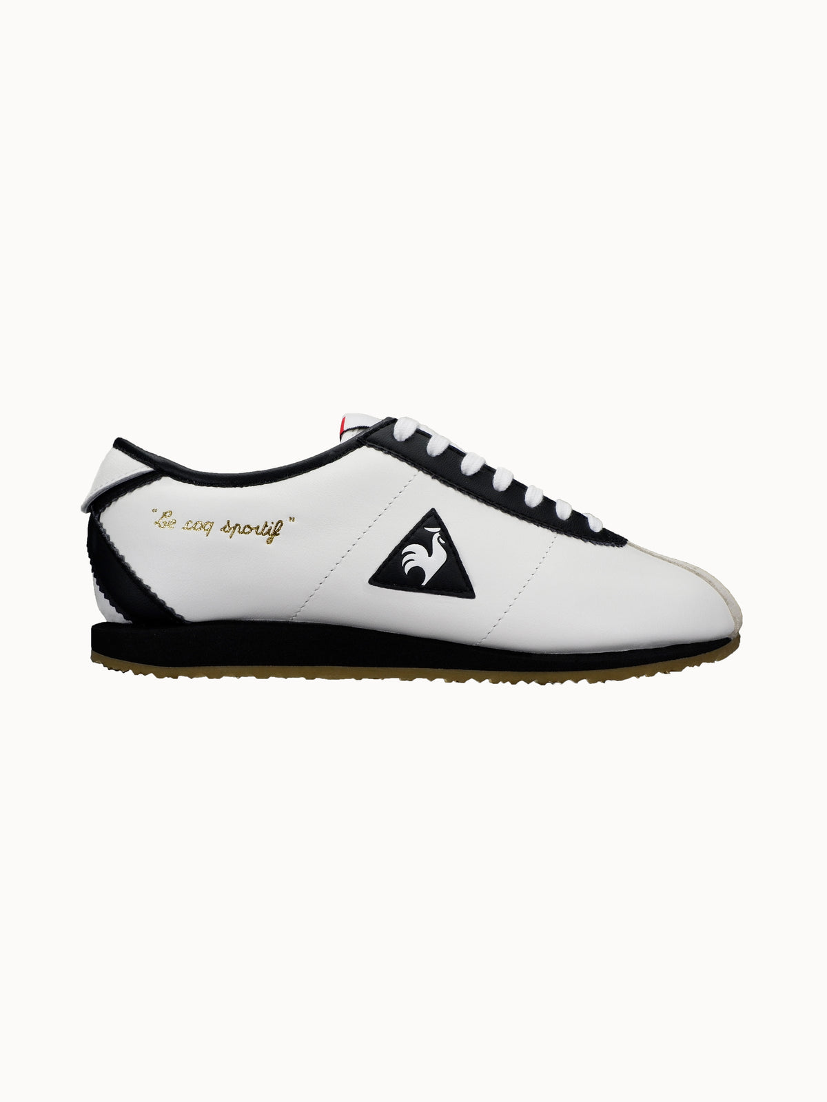 Basket retro-running cuir - 1