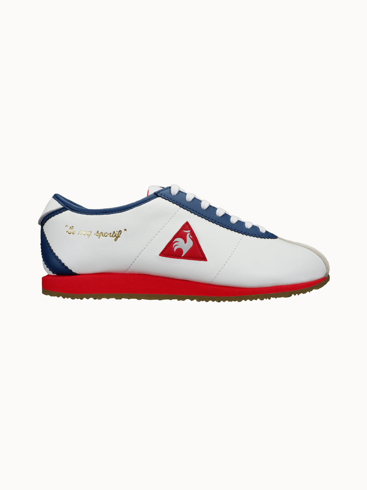 Basket retro-running cuir - 1