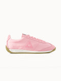 Sneakers retro-running en textile satin et nubuck Quartz - 1