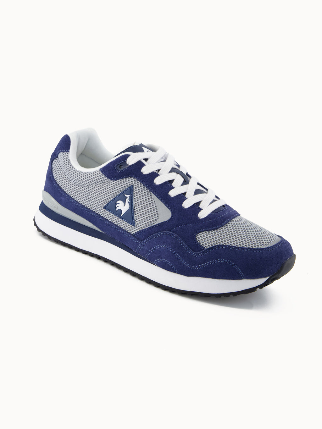 Sneakers retro-running en mesh et suede Solar - 2