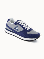 Sneakers retro-running en mesh et suede Solar - 2