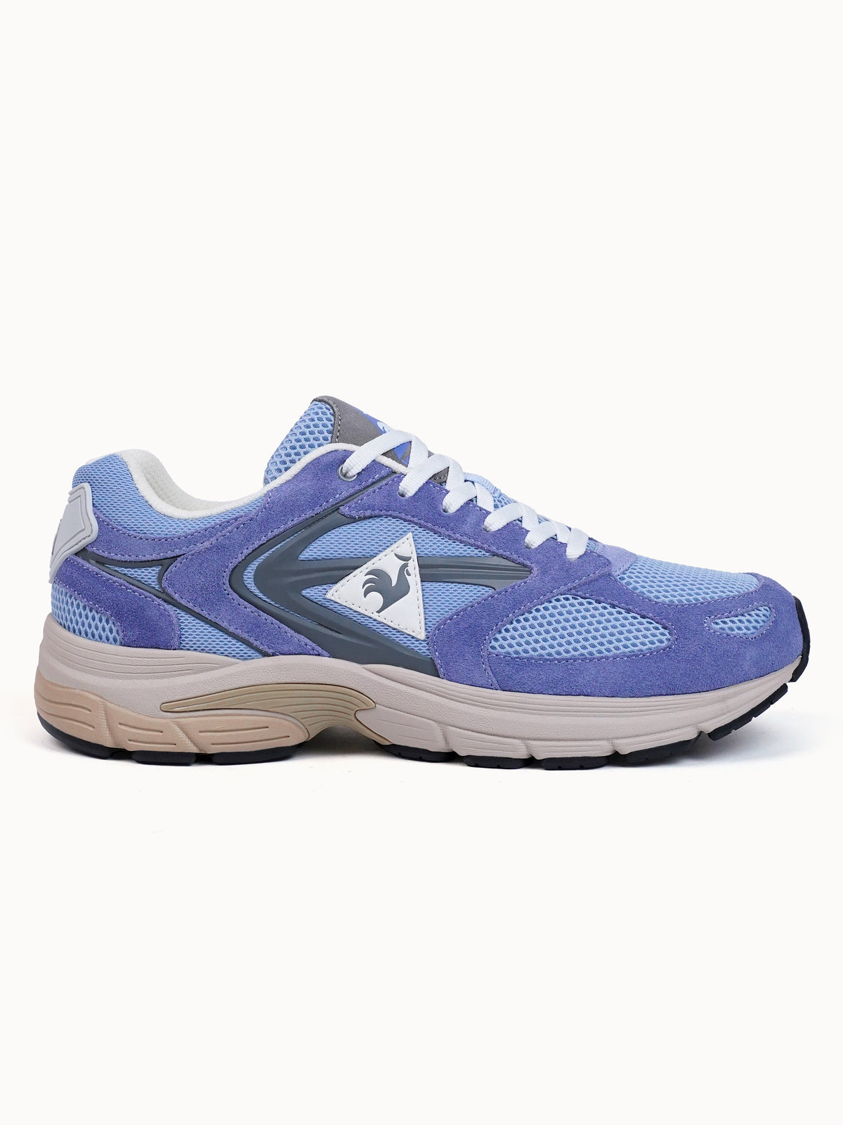 Sneakers running en mesh et suede Allure - 1