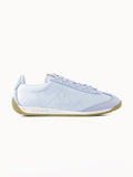 Sneakers retro-running en textile satin et nubuck Quartz - 1