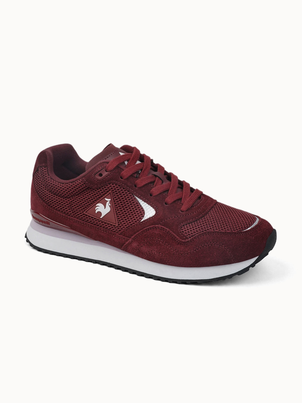 Sneakers retro-running en mesh et suede Solar - 2