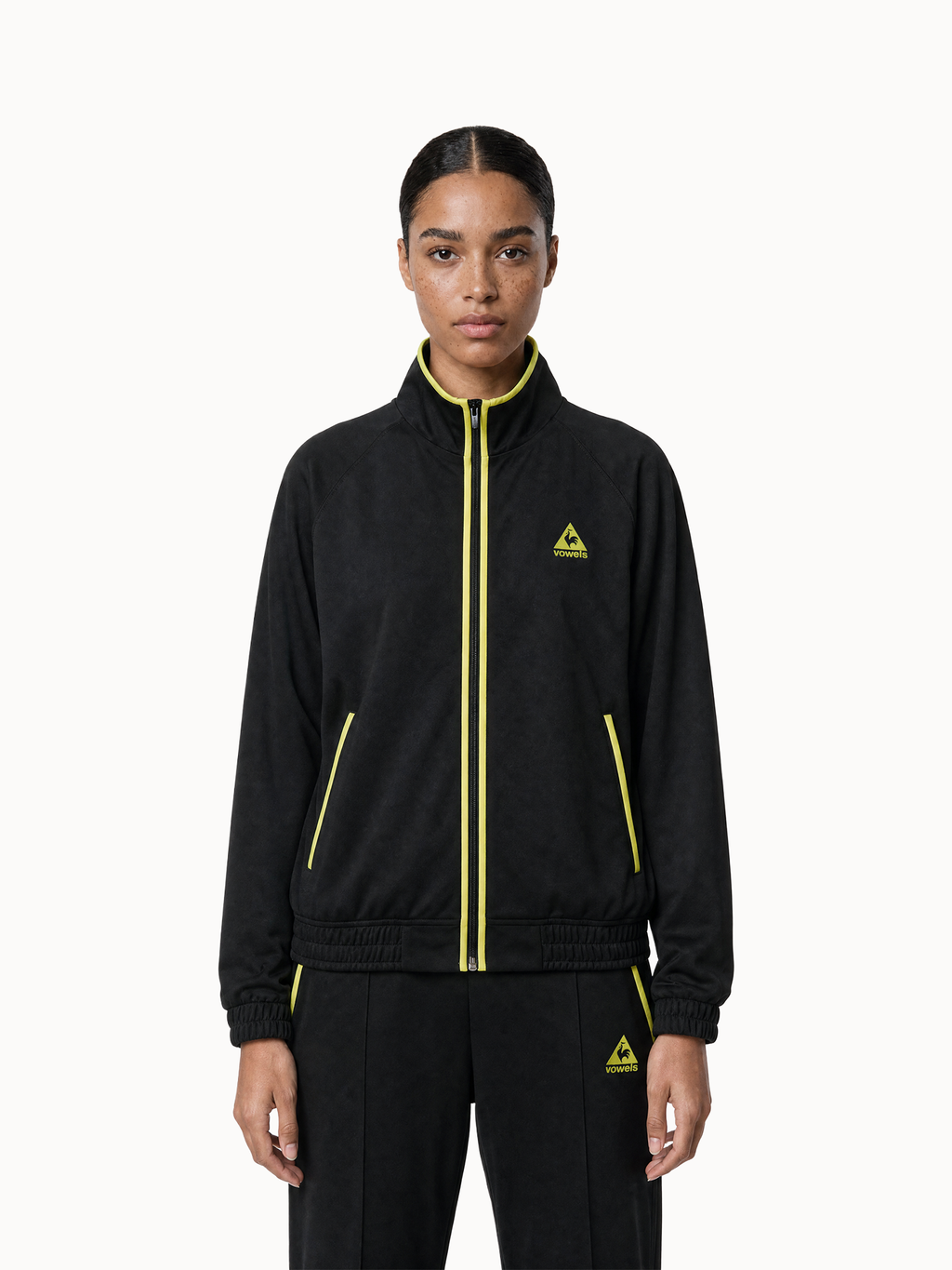 Veste zippée relax Le Coq Sportif x Vowels en matière épaiss - 2