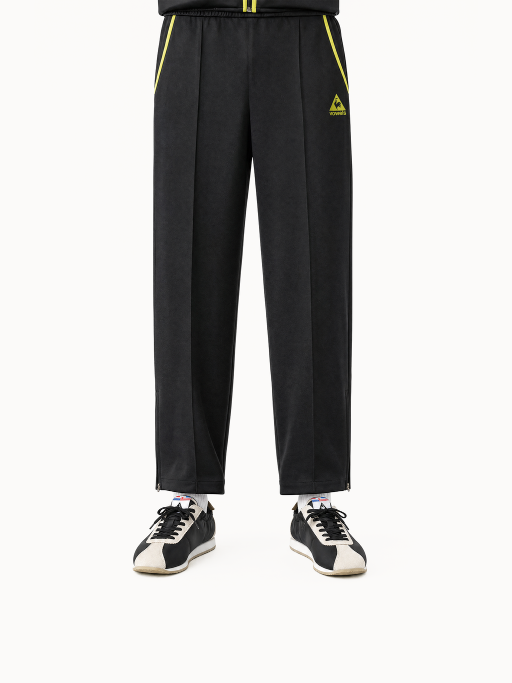 Pantalon relax Le Coq Sportif x Vowels en matière épaisse - 1