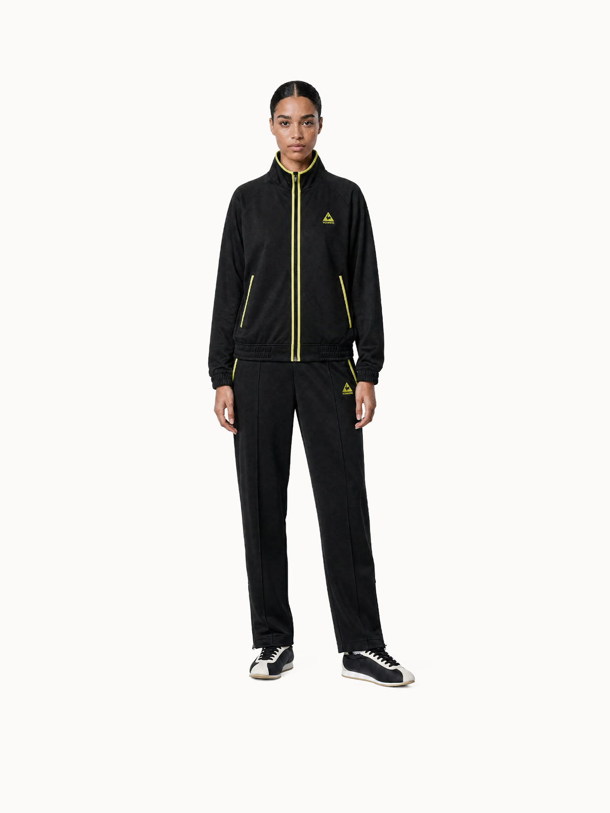Pantalon relax Le Coq Sportif x Vowels en matière épaisse - 2